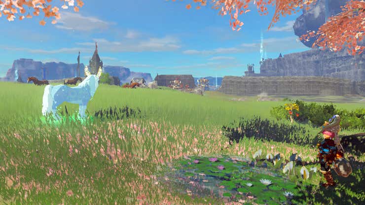 Image for There's More To Tears Of The Kingdom's Cherry Blossom Trees Than You Think